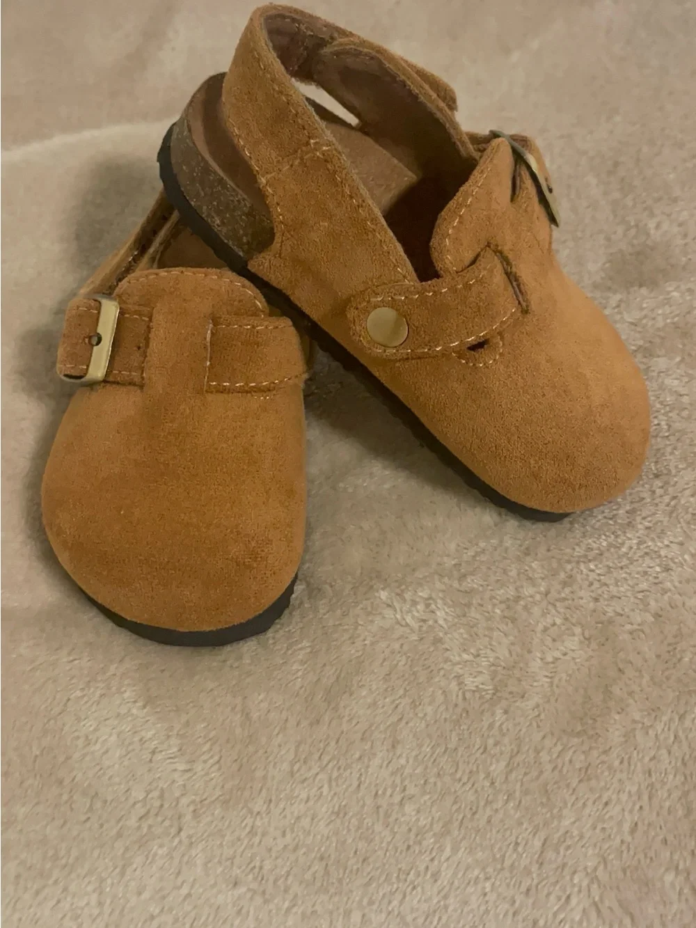 White Mountain Kids Brown Suede